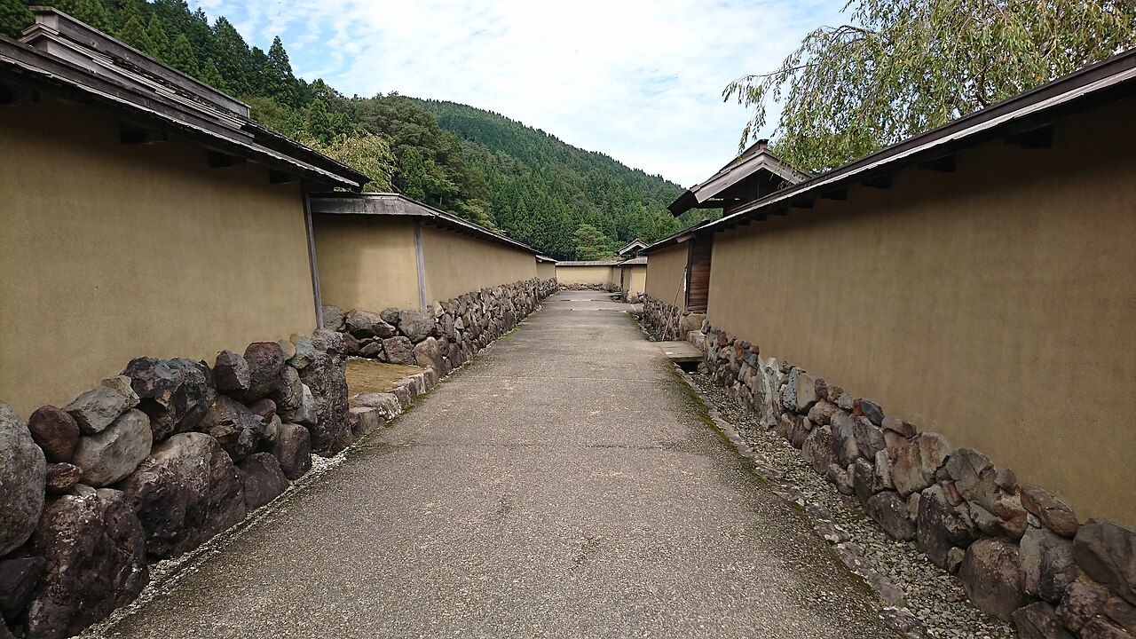一乗谷朝倉氏遺跡の復原町並